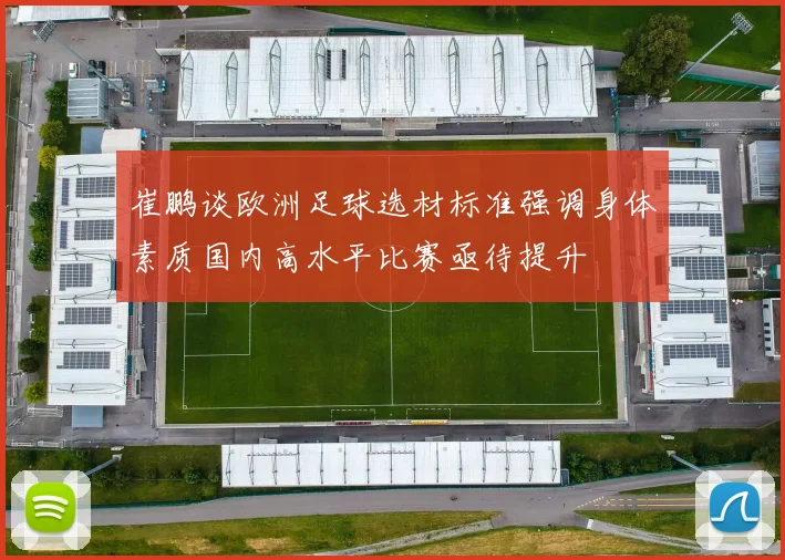 崔鹏谈欧洲足球选材标准强调身体素质国内高水平比赛亟待提升